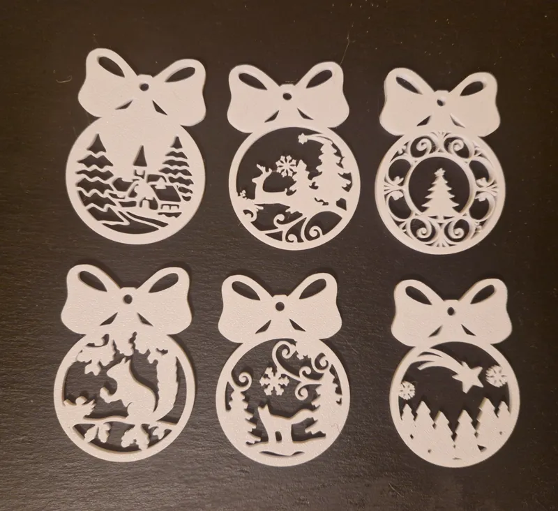 Christmas tree ornament decoration set 3
