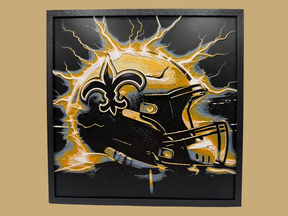New Orleans Saints - NFL Helmet