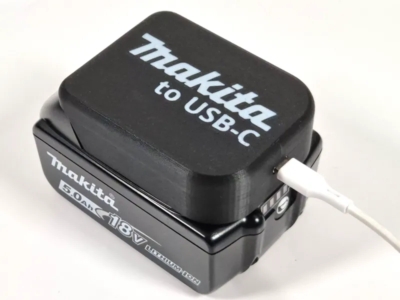 Makita to USB-C Adapter - fast Charger
