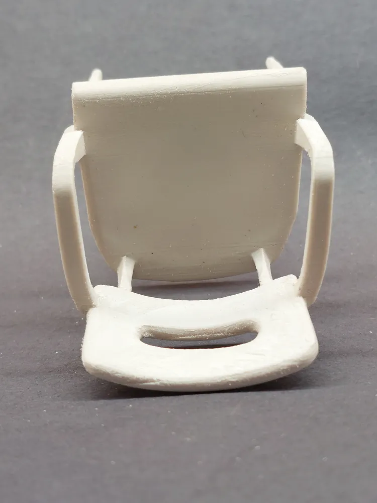 Miniature MCM Gunlocke Armchair - Free 3D Print Model - MakerWorld