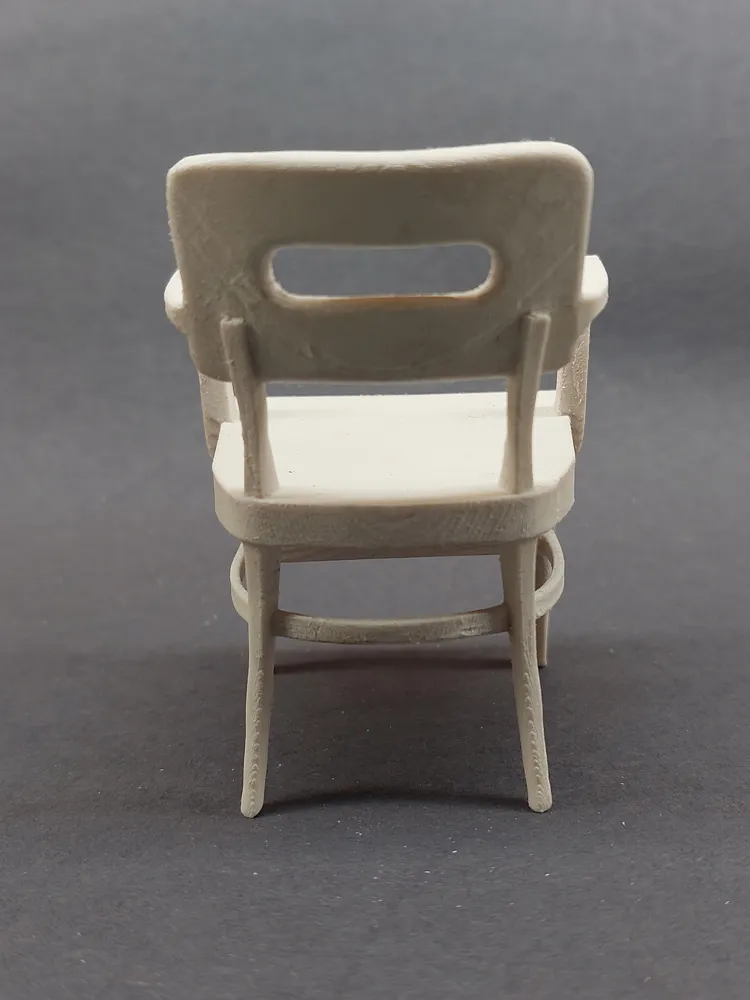 Miniature MCM Gunlocke Armchair - Free 3D Print Model - MakerWorld