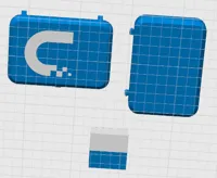 Dual Nozzle proof ual color Blue White