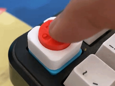Lock keyCap - Rotate to lock