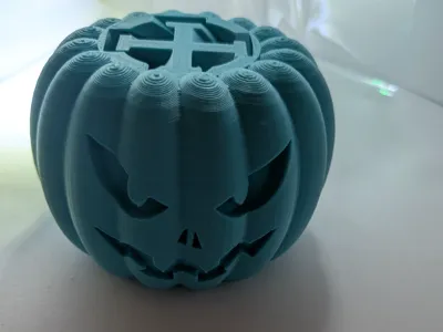 Jack-o'-lantern Passthrough Fidget