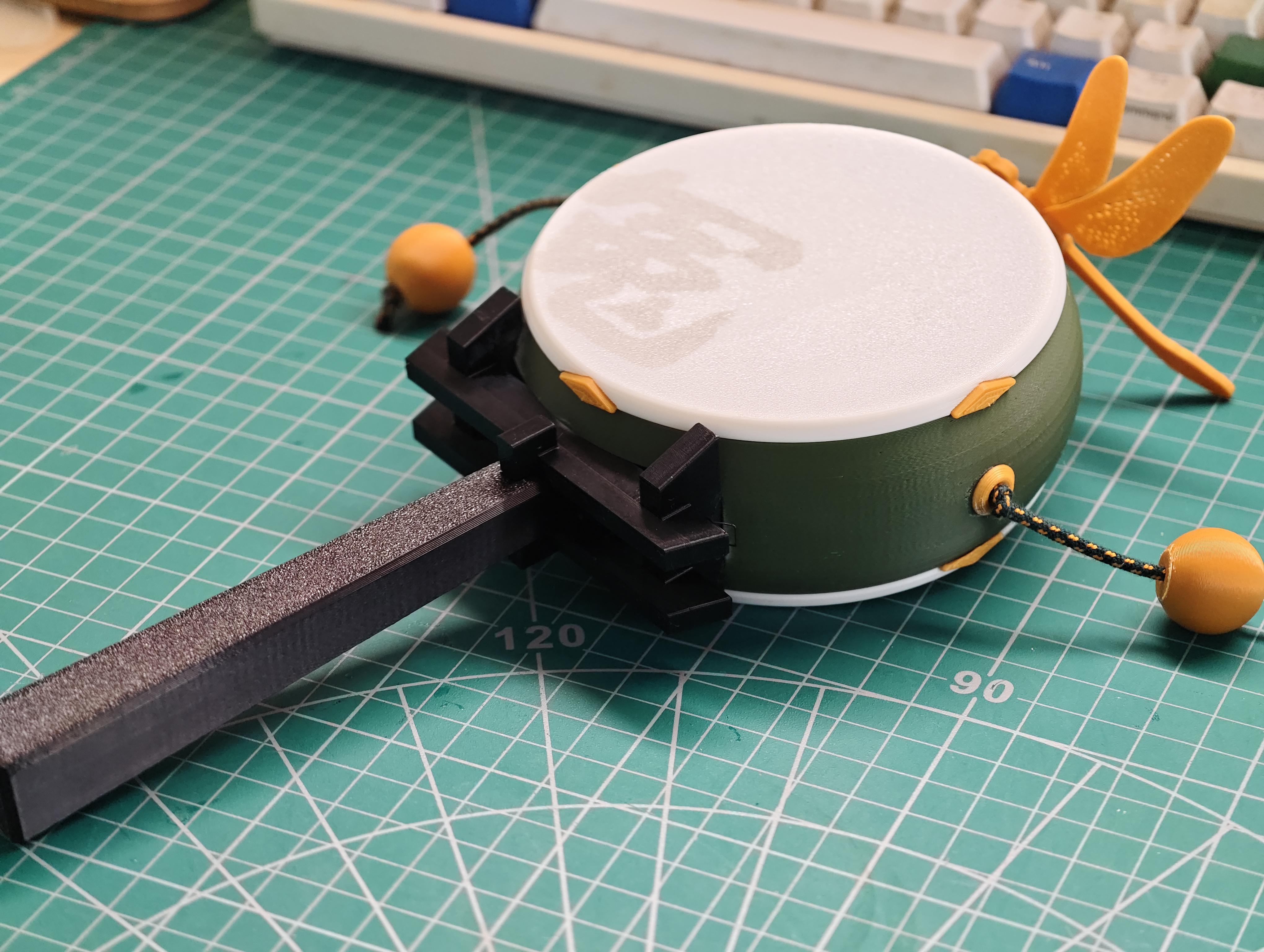 Miniatura 2 do modelo 3D 大状王-申冤呐拨浪鼓