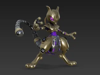 Steampunk Mech Mewtwo - 3D Printable Model