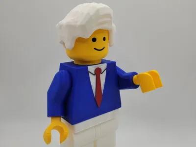 Donald Trump Brick Figure