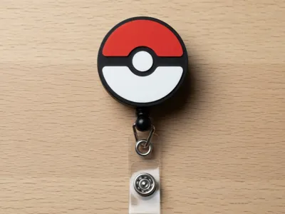 Pokeball Badge Reel from Pokemon