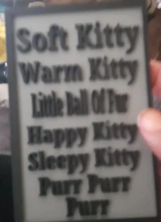 Soft Kitty From The Big Bang Theory