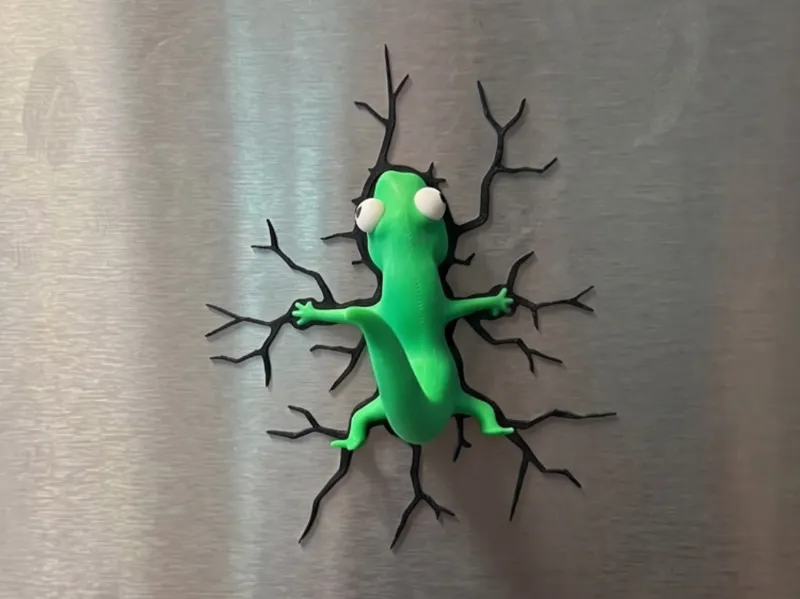 Lizzard Tom Splat cracked magnetic