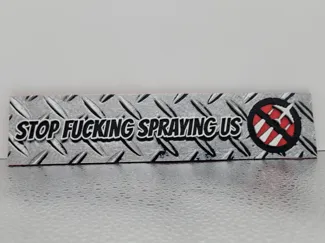 stop spraying us