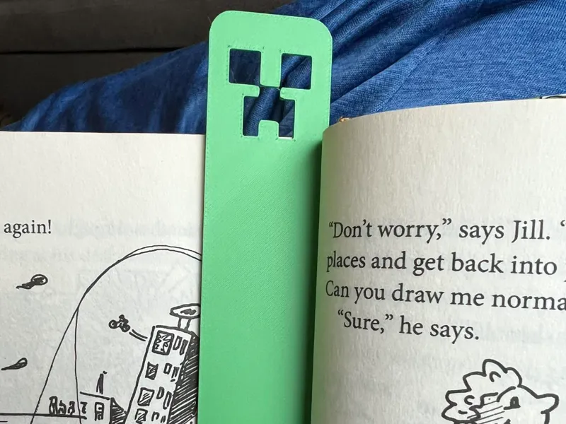 Creeper Bookmark