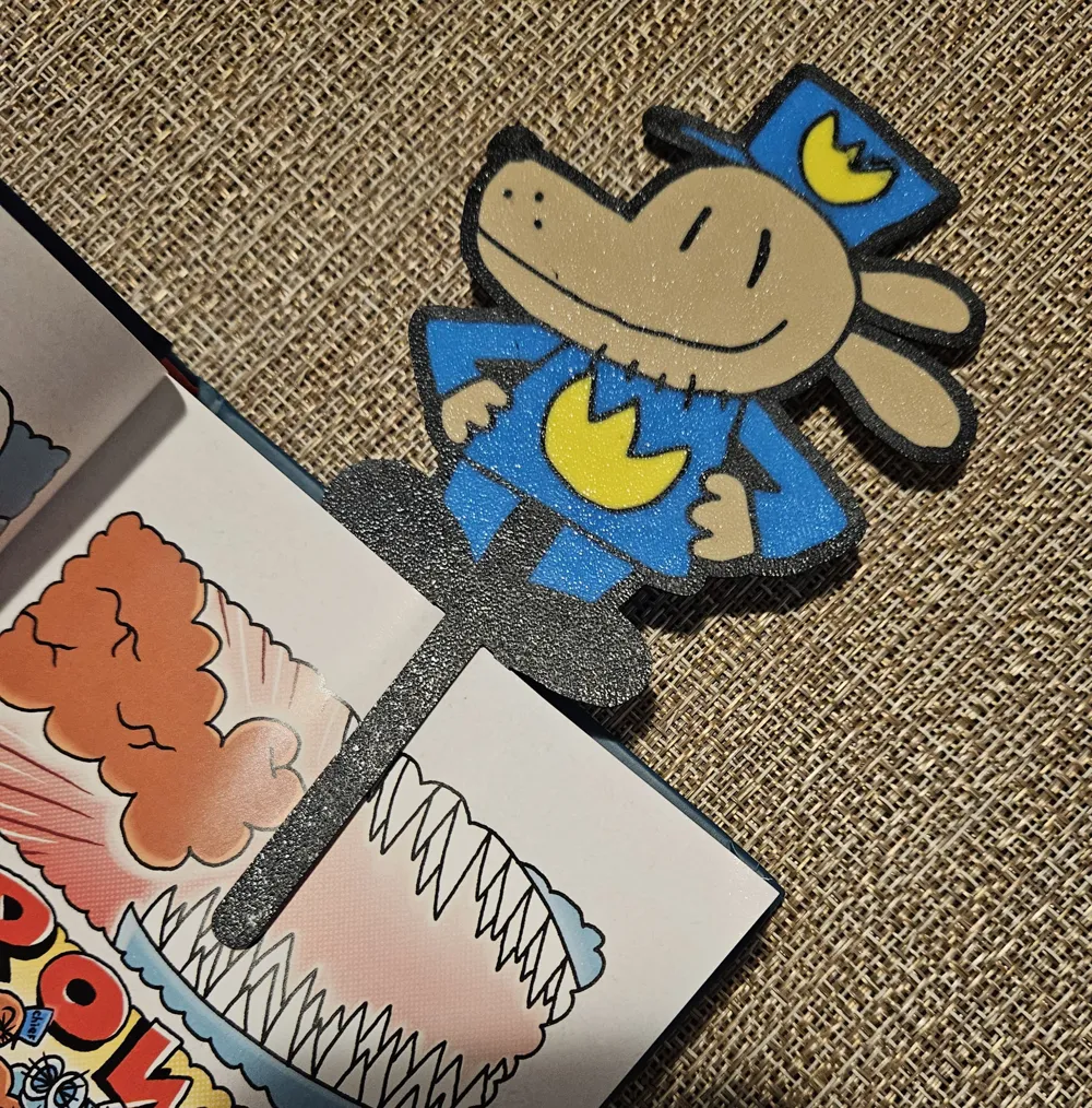 Dogman Bookmark - Free 3D Print Model - MakerWorld