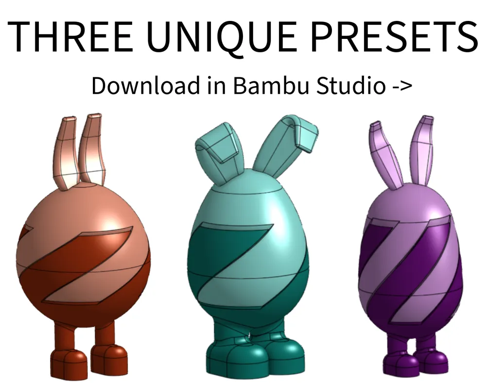 Parametric spiralling easter egg container - Free 3D Print Model ...