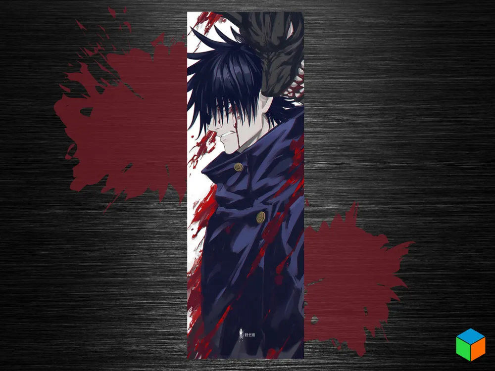 Megumi Fushiguro Bookmark – Ten Shadows Style