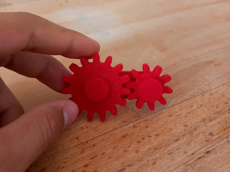 Stress Relief Gear Toy – DIY Fidget (Glue Require)