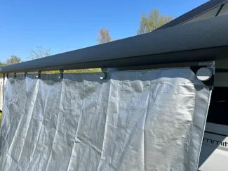 Markisenbefestigung für Standart Oesenplane