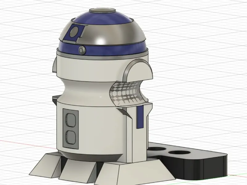 Stern Star Wars R2D2 Helper Post