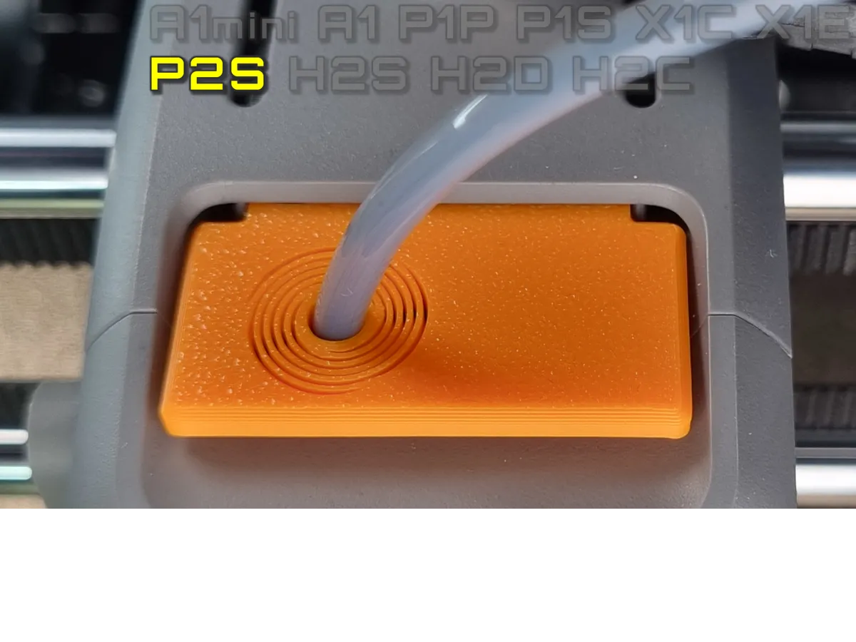 P2S Toolhead Top Dust Cover⧸ Clockspring Action - Free 3D Print Model ...