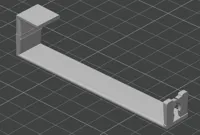 Wrap around tab - for use on face of tractive - TPU