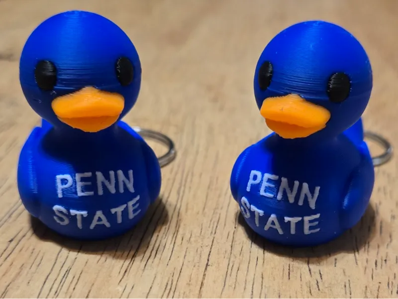 Penn State Duck Keychain