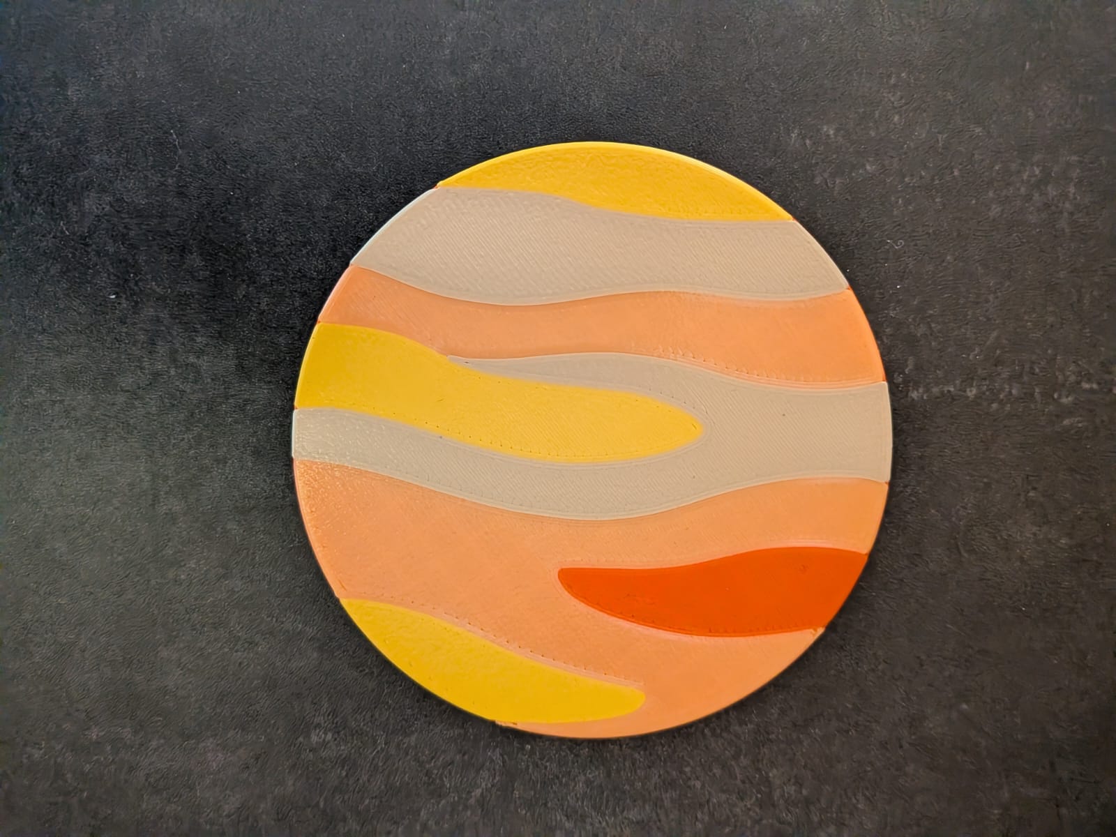 Miniatura 7 do modelo 3D Solar System Coasters – Fun Space Set