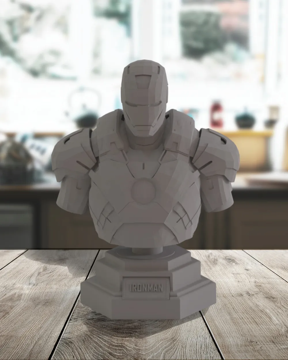 Daredevil figurine impression 3D résine 18cm (non peint) 3667000421302