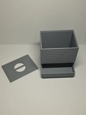 Bandeja organizadora: Gridfinity Q-Tip Dispenser — vista de referencia 2