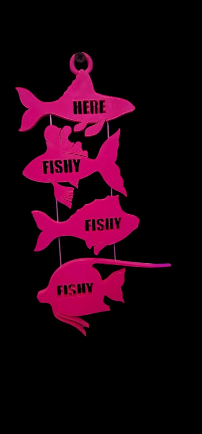 Here Fishy Fishy Fishy by Ulch Prints - MakerWorld