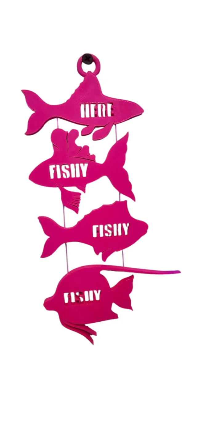 Here Fishy Fishy Fishy by Ulch Prints - MakerWorld