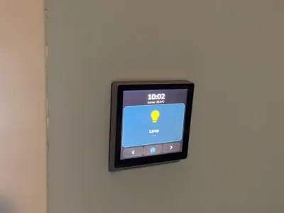 Guition ESP32-s3 4inch Touchscreen EU wallbox 2mm