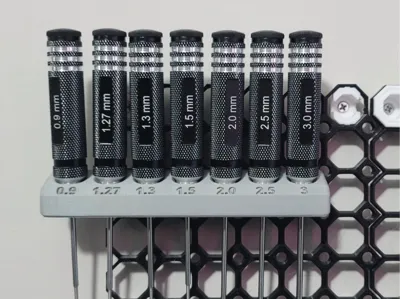 Metric Hex screwdriver mount for the Multiboard 
