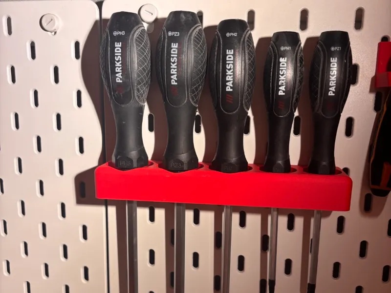 Skadis Parkside screwdriver