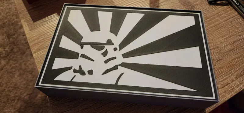 REVERSED/REMIXED Star Wars Stormtrooper LED LightBox (StarWars)