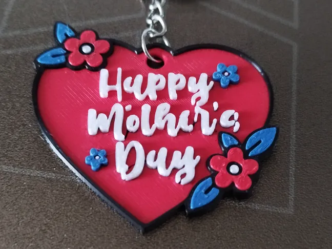 Keychain mothers day (with AMS)