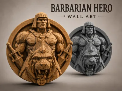 Masters - Wall Art Wood Carved Style