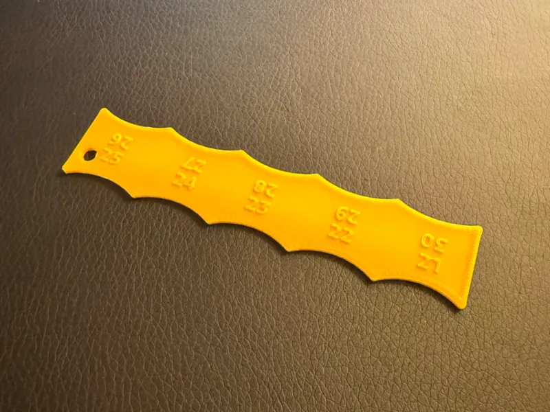 Outer Radius Gauge Tool 21-30mm
