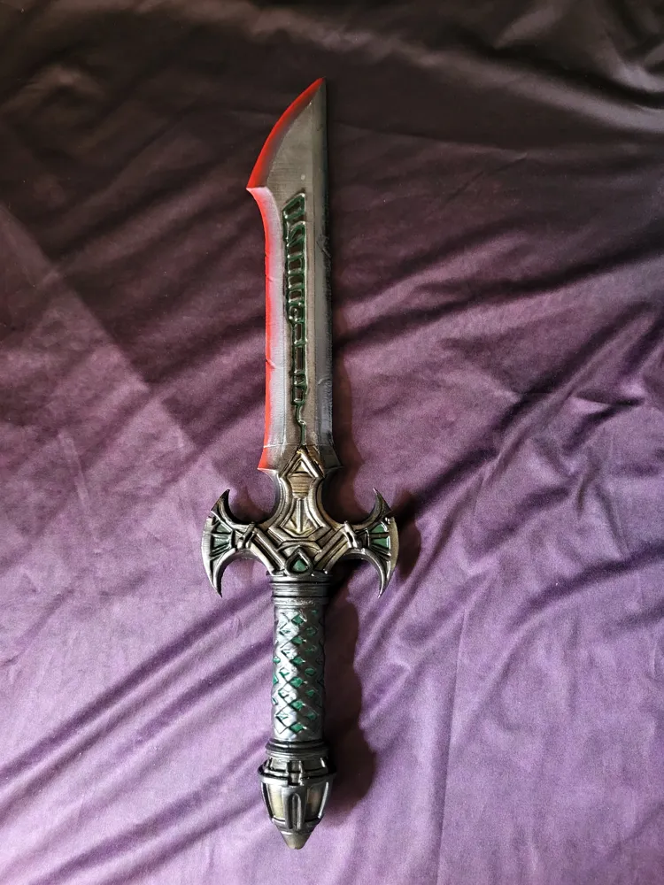 Predator Badlands Alien Sword 2 Part Cosplay Prop - Free 3D Print Model ...