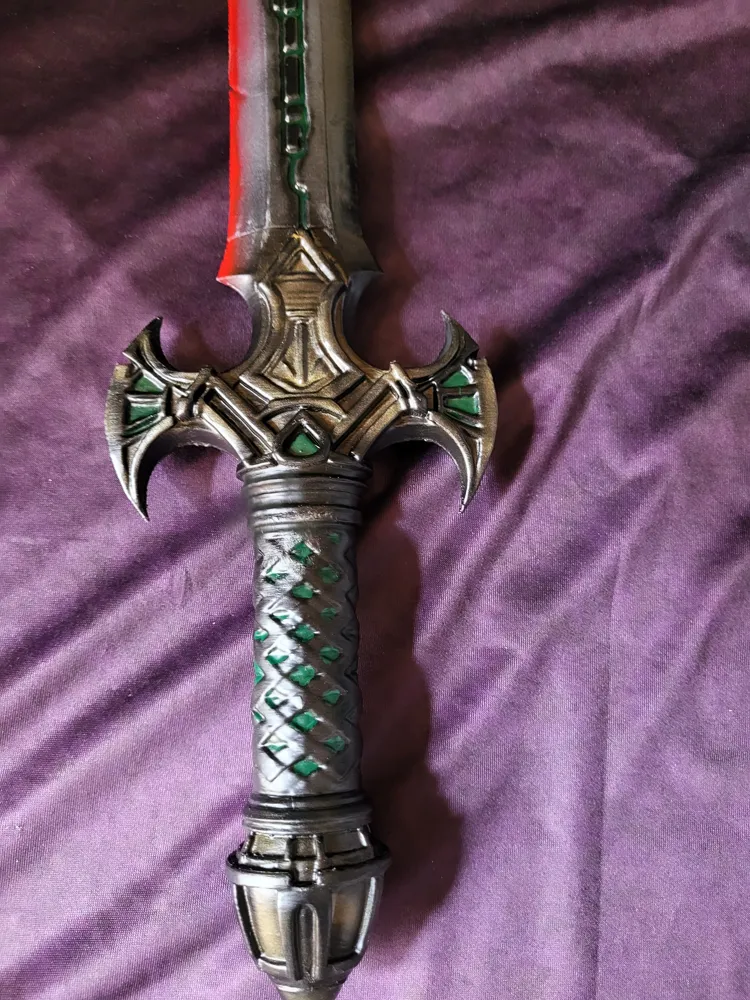 Predator Badlands Alien Sword 2 Part Cosplay Prop - Free 3D Print Model ...