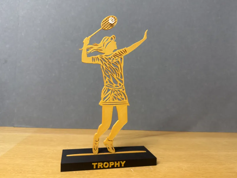 Badminton Trophy Female