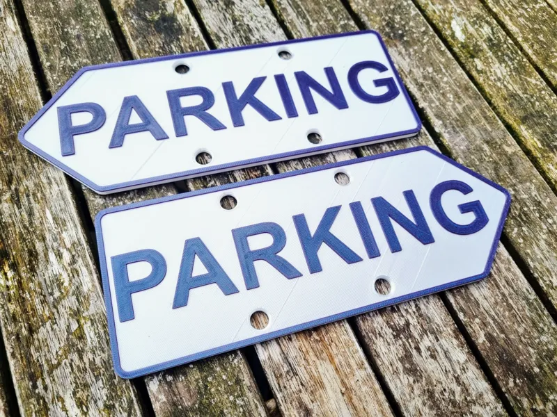 Festival Sign - Parking