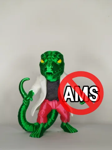 Accesorio para impresora 3D: Lizard "Spider-man" | NO AMS - FAN ART - 12CM — vista de referencia 2