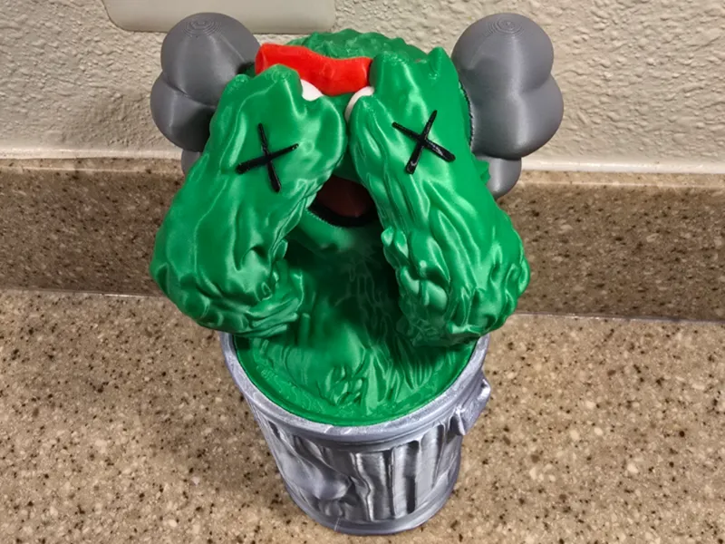 Oscar the Grouch Kaws
