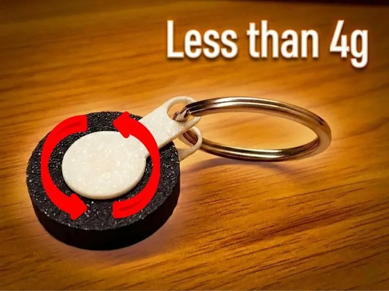 Wheel Fidget Keychain