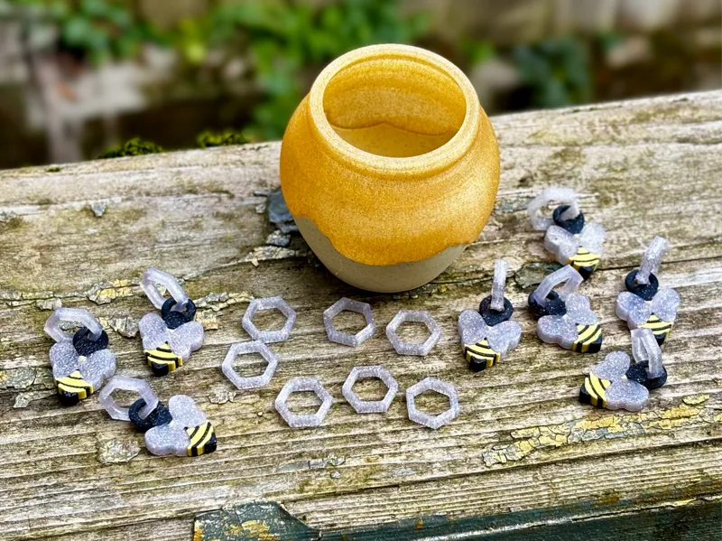 Honeybee Stitch Markers