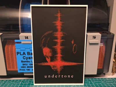 Undertone Movie Poster - Hueforge Art