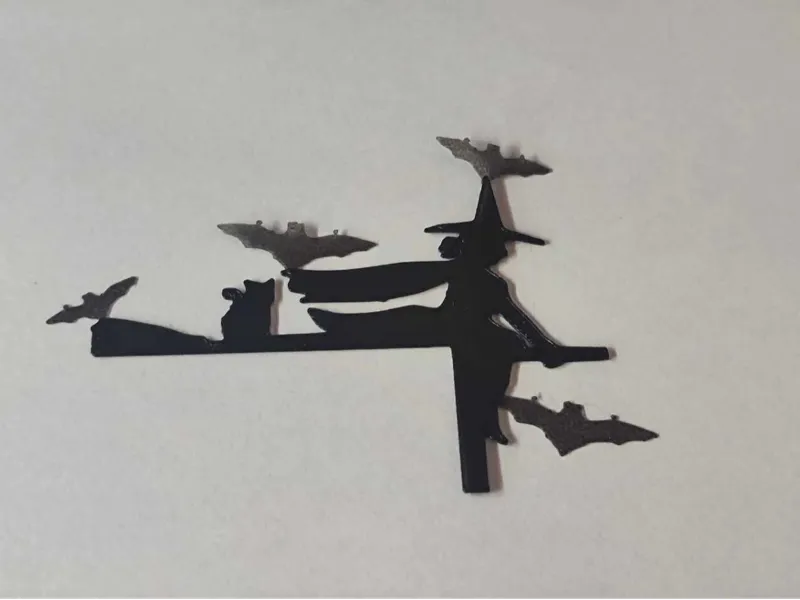 Halloween Witch Wall Decor