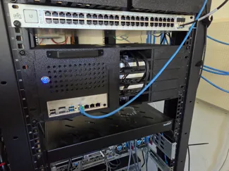 Mini-ITX 19" Server Rack NAS Case