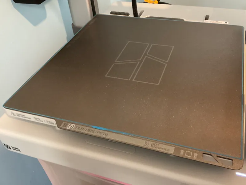 A1 printer maximum print surface test