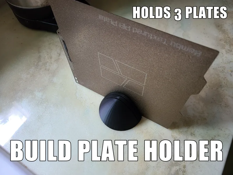Build Plate Holder Stand